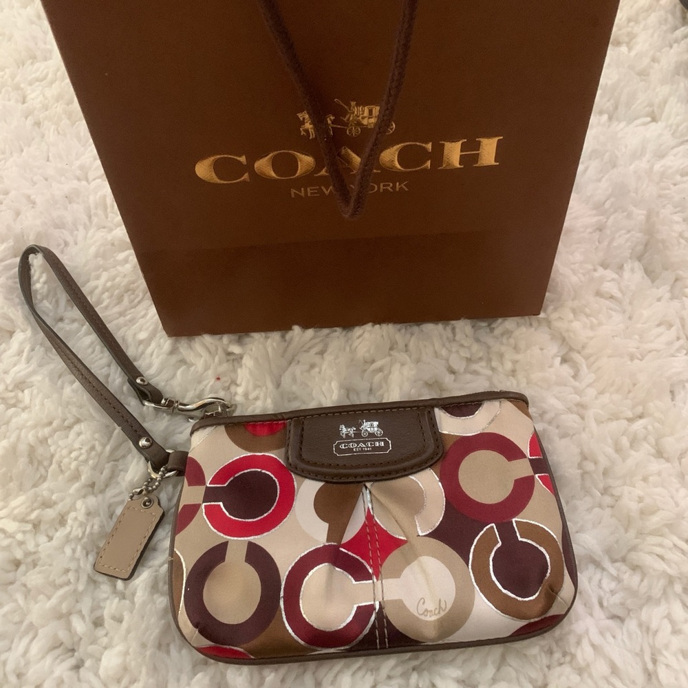 Cute Coach wristlet
